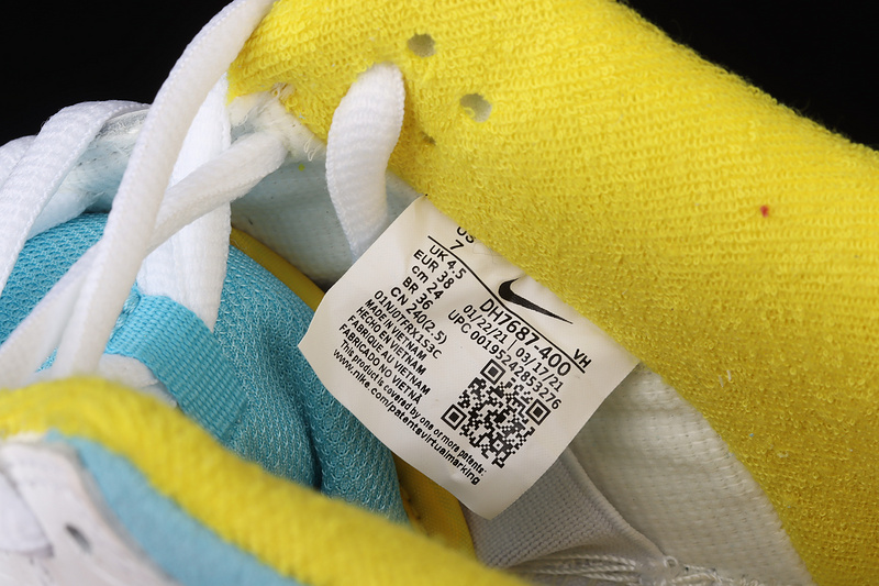 Ftc X Dunk Low Sb 'Lagoon Pulse'metallic Silver-Speed Yellow 13