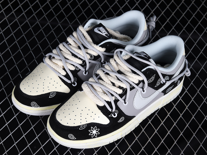 Dunk Sb Low Prm Black/White/Light Grey 27