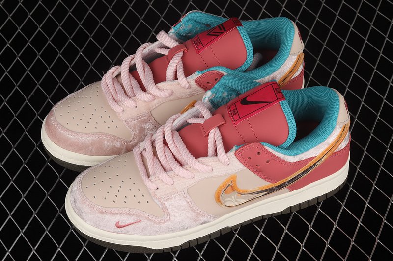 Social Status X Sb Dunk Mid Strawberry Milk Light Soft Pink 25