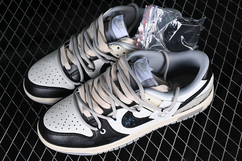 Dunk Low Retro White/Black/Grey 3