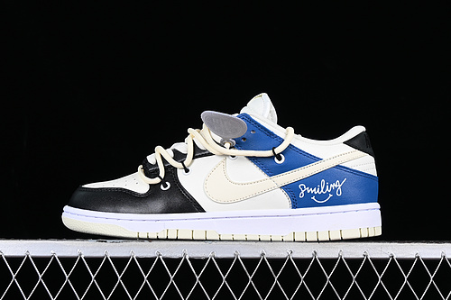 Dunk Low Sb Retro Vibe White/Black/Blue 7