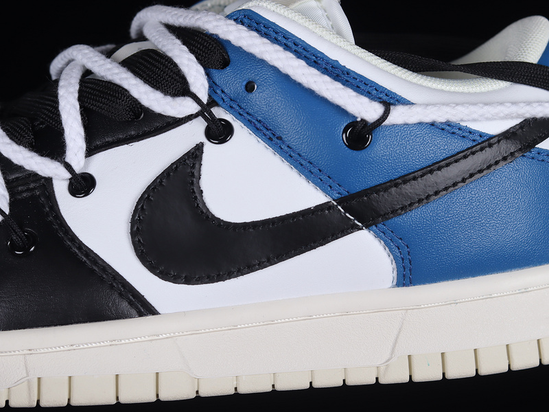 Dunk Low White/Blue/Black 19