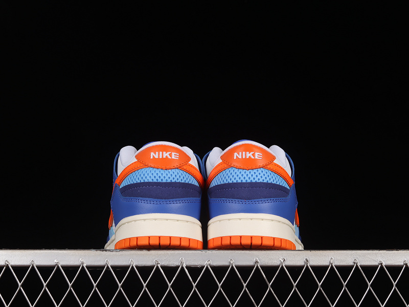 Dunk Low Scrap White/Safety Orange/Medium Blue/Deep Royal Blue 23