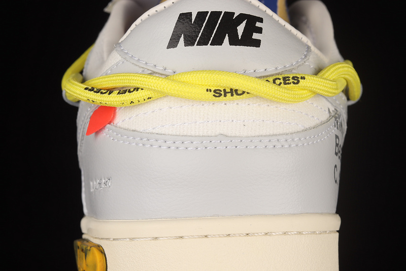 Ow X Sb Dunk Low Dear Summer Lot 27 Of 50 Sail/Neutral /Yellow 13