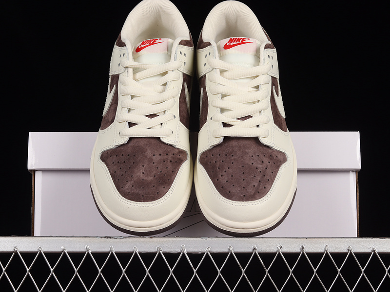 Sb Dunk Low White/Brown 19