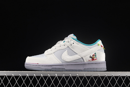 Sb Dunk Low Ice Silver/Neutral Grey-White 25