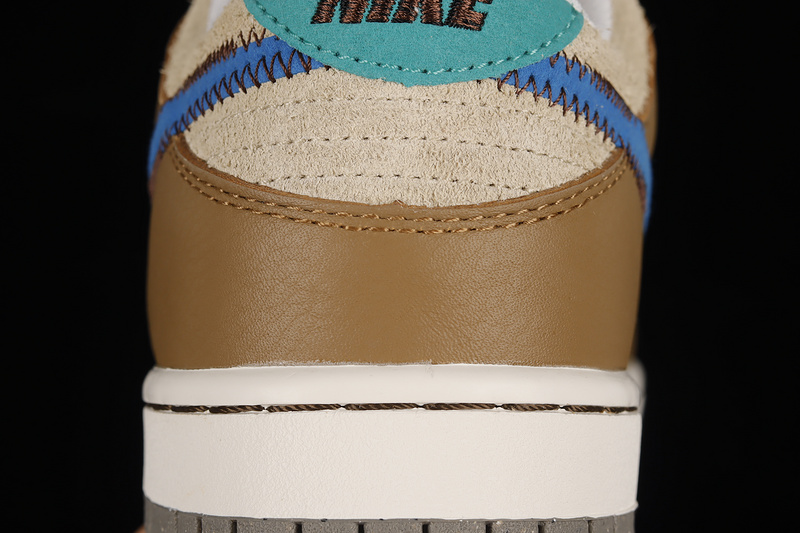 Size? X Dunk Low 'Dark Driftwood'dark Brown /Blue 25