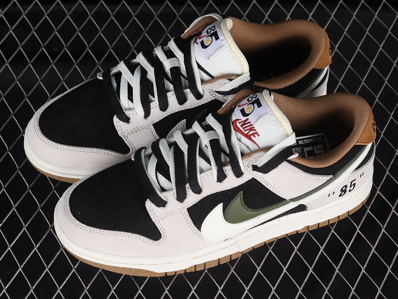 Sb Dunk Low 85 Black/Grey/White/Green 21