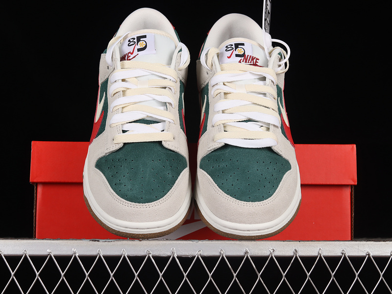 Sb Dunk Low 85 Grey/Green/Red/White 17