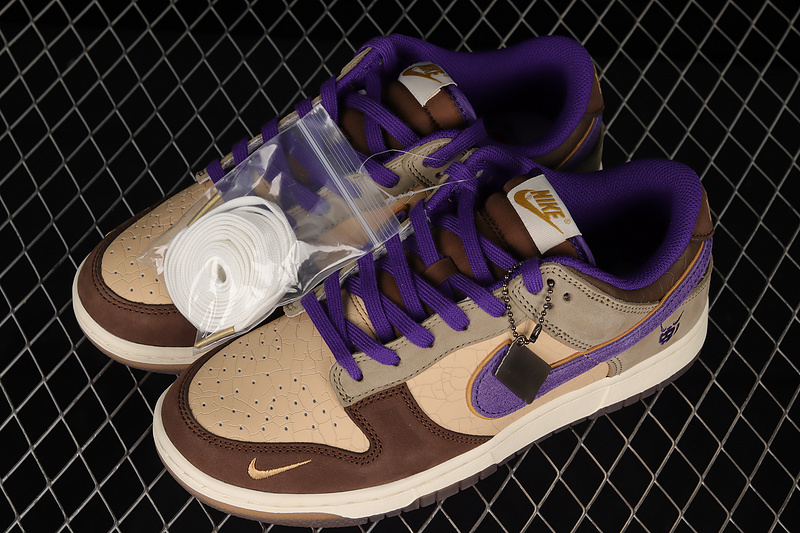 Dunk Low Premium Setsubun White Onyx/Court Purple/Khaki 27