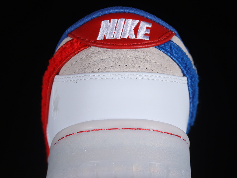 Sb Dunk Low White/Grey/Red/Blue 17