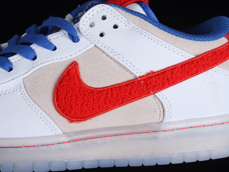 Sb Dunk Low White/Grey/Red/Blue 21