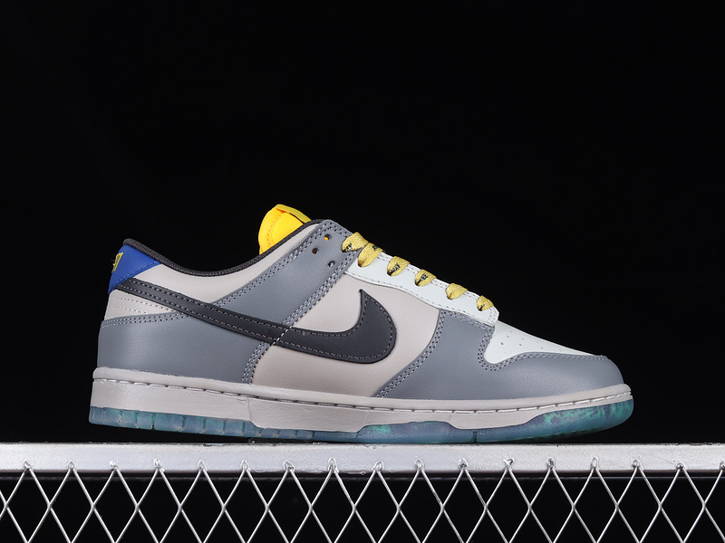 Dunk Low North Carolina A&T Cool Grey/Yellow-Blue-Black-Sail 25