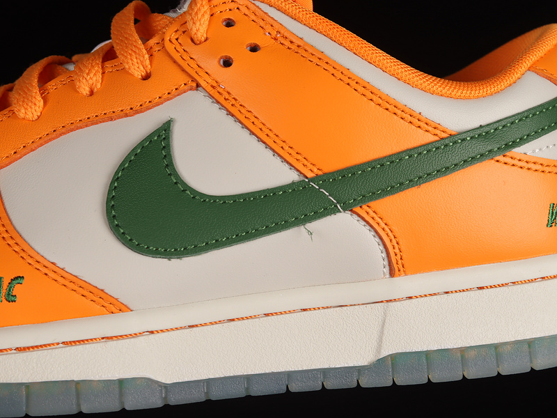 Florida A&M University Sb Dunk Low Orange Horizon/Fortress Green 25