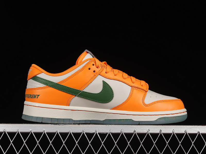 Florida A&M University Sb Dunk Low Orange Horizon/Fortress Green 31