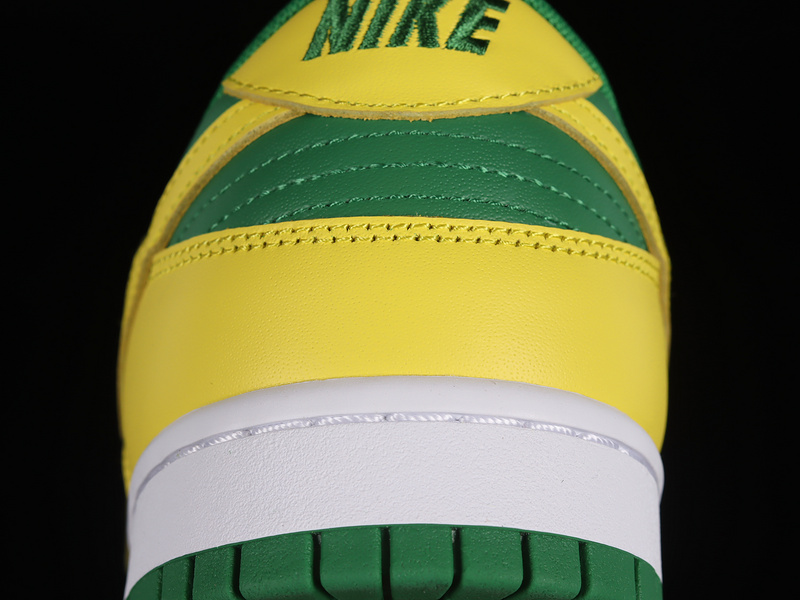 Sb Dunk Low Reverse Brazil Apple Green/White/Yellow Strike 5