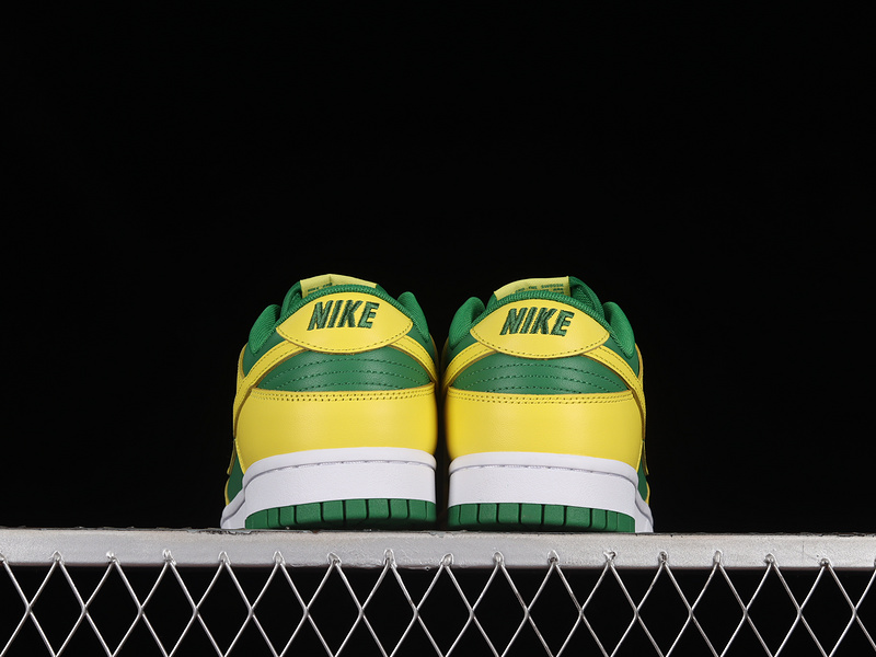 Sb Dunk Low Reverse Brazil Apple Green/White/Yellow Strike 9