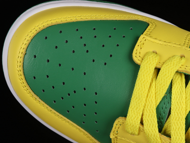 Sb Dunk Low Reverse Brazil Apple Green/White/Yellow Strike 13