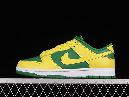 Sb Dunk Low Reverse Brazil Apple Green/White/Yellow Strike 17