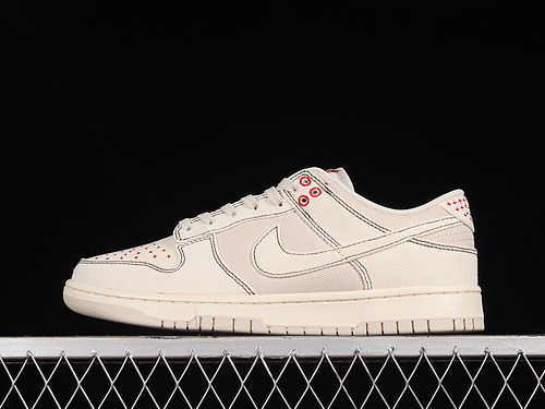 Sb Dunk Low Light Orewood Brown/University Red/Pale Ivory 25