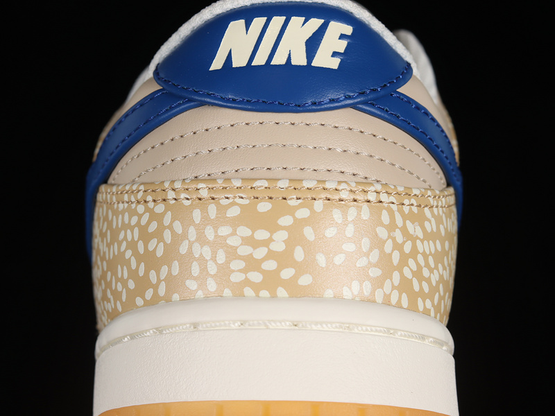 Sb Dunk Low Sesame/Blue Jay/Sail/Sanddrift/White/University Gold 5