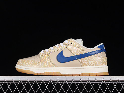 Sb Dunk Low Sesame/Blue Jay/Sail/Sanddrift/White/University Gold 9