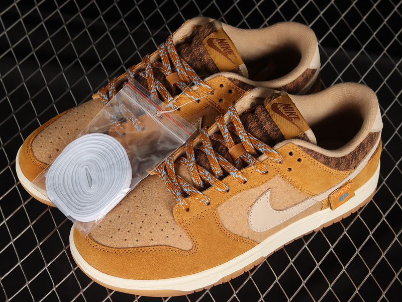 Sb Dunk Low Wheat/Wheat/White 13