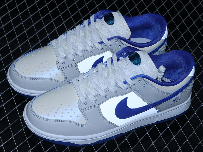 Sb Dunk Low Ivory Hyper Royal White/White/Game Royal/Sail 13