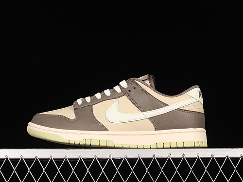 Sb Dunk Low Khaki Rattan/Sail/Olive Grey 23