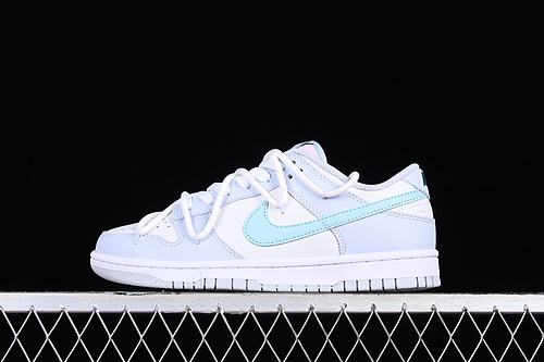 Dunk Low Mineral Teal White/Light Cyan Pink 5