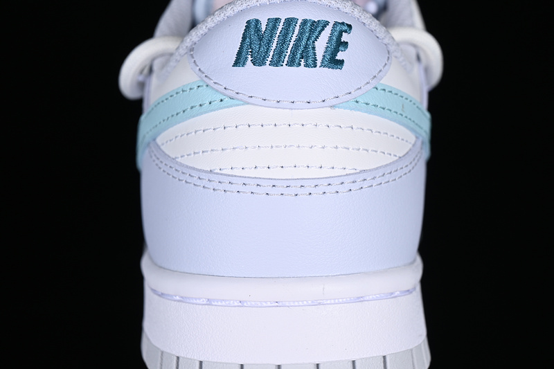 Dunk Low Mineral Teal White/Light Cyan Pink 19