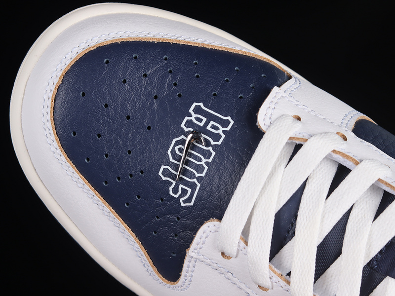 Dunk Low Huf New York City White/Navy Blue 5