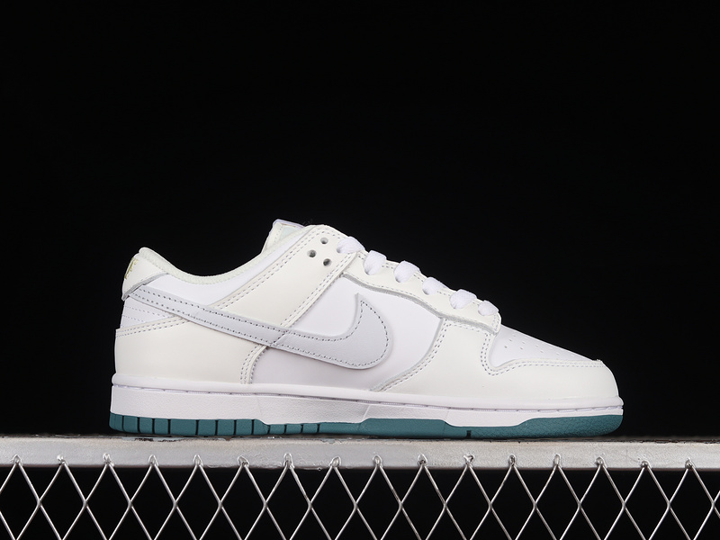 Dunk Low Gs White/Summit White/Football Grey 15