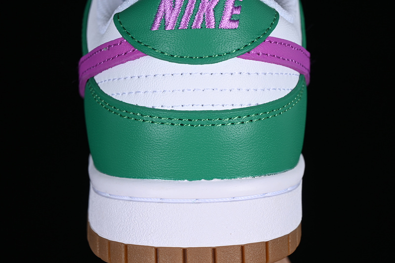 Dunk Low Joker White/White/Stadium Green/Fuchsia Dream 5