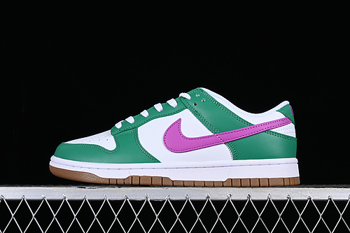 Dunk Low Joker White/White/Stadium Green/Fuchsia Dream 23