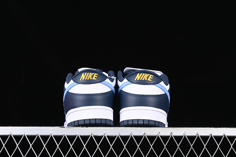 Dunk Low Obsidian/White/University Gold/University Blue 25