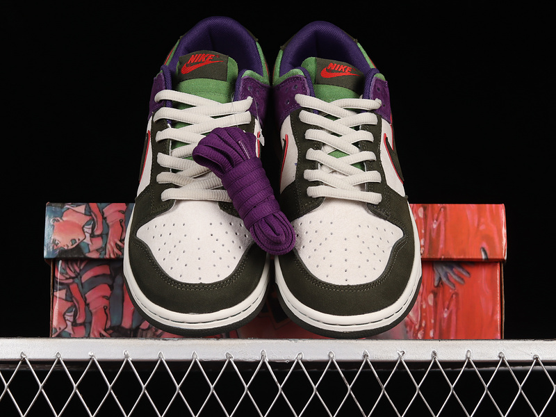 Otomo Katsuhiro Dunk Low "Steamboy Ost" Dark Grey/Purple/Green 21