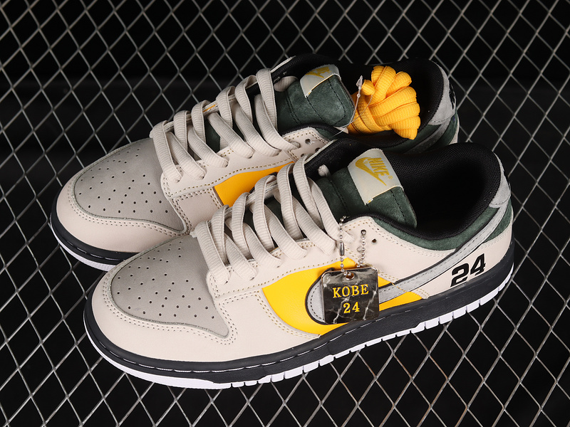 Tomo Katsuhiro Sb Dunk Low Pro Kobe White/Black/Yellow 9