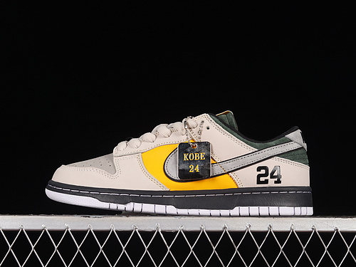 Tomo Katsuhiro Sb Dunk Low Pro Kobe White/Black/Yellow 15