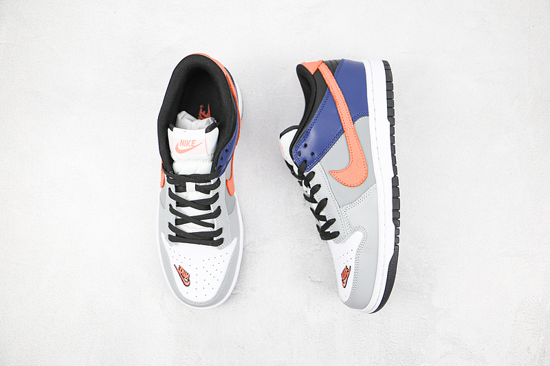 Sb Dunk Low Ekin White/Neutral Grey-Orange Trance 9