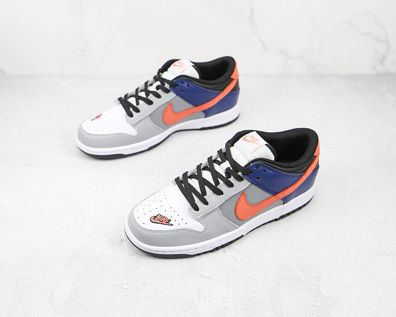 Sb Dunk Low Ekin White/Neutral Grey-Orange Trance 13