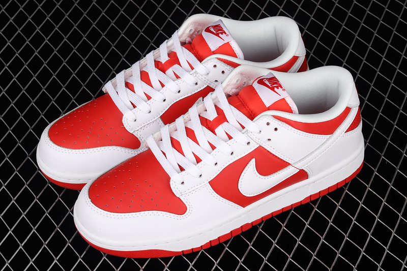 Sb Dunk Low University Red/White/Total Orange 25