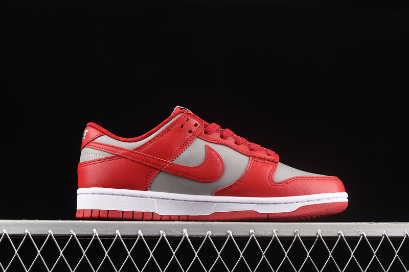 Original Quality Sb Dunk Low Unlv Soft Grey/University Red-White 25