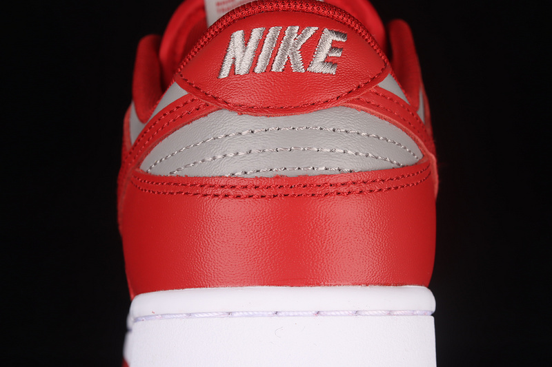 Original Quality Sb Dunk Low Unlv Soft Grey/University Red-White 31