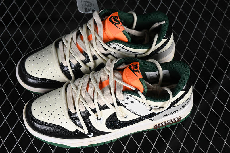 Dunk Low Miami Hurricanes White/Black/Grey 13