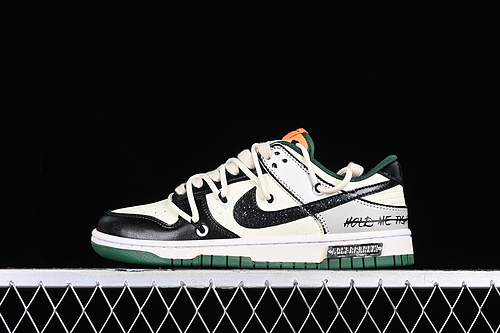 Dunk Low Miami Hurricanes White/Black/Grey 17