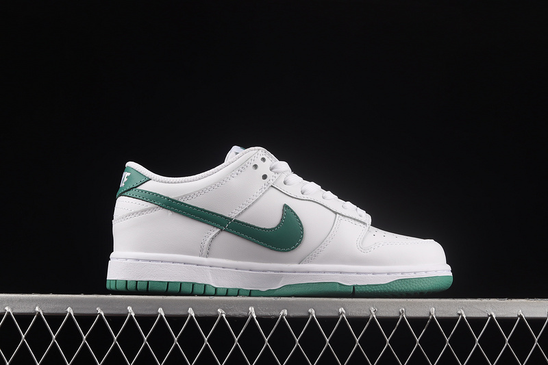 Sb Dunk Low White/Lucky Green/White 11