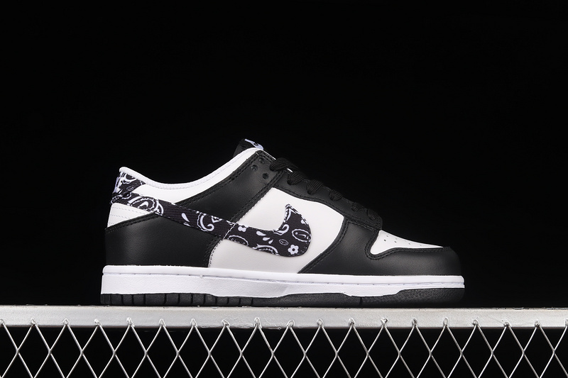 Wmns Dunk Low 'Black Paisley'black/White 15