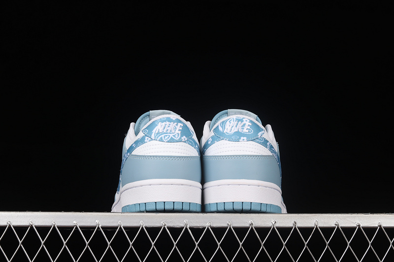 Sb Dunk Low Blue Paisley White/White/Blue 29