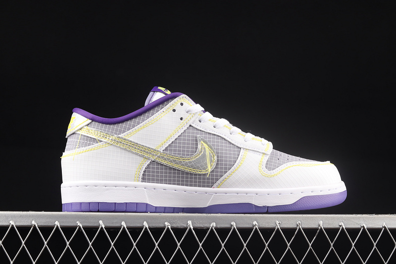 Dunk Low 'Passport Pack Court Purple' Grey/Purple/Yellow 27